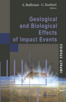 Geological and Biological Effects of Impact Events