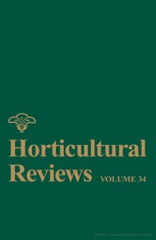 Horticultural Reviews, Volume 34 (incomplete)