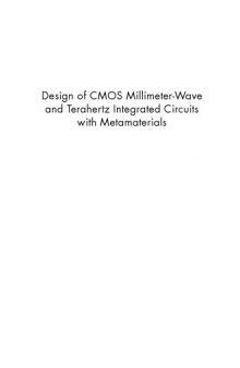 Design of CMOS millimeter-wave and terahertz integrated circuits with metamaterials