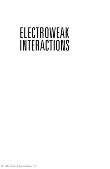 Electroweak interactions