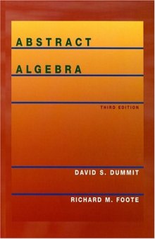 Abstract Algebra - 3rd Edition