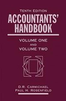 Accountants' Handbook : 2004 Supplement
