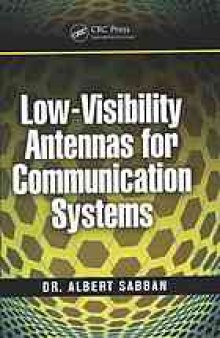 Low-visibility antennas for communication systems