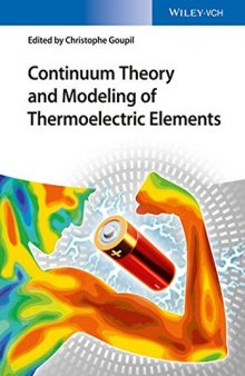 Continuum theory and modeling of thermoelectric elements