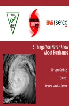 5 Things You Never Knew  About Hurricanes