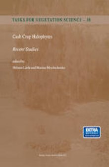 Cash Crop Halophytes: Recent Studies: 10 Years after Al Ain Meeting