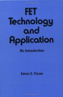 FET Technology and Application: An Introduction