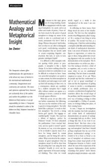 [Journal] The Mathematical Intelligencer. Vol. 28. No 2