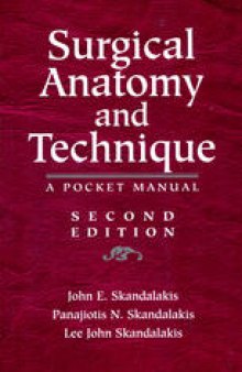 Surgical Anatomy and Technique: A Pocket Manual