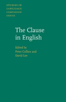 The clause in English : in honour of Rodney Huddleston
