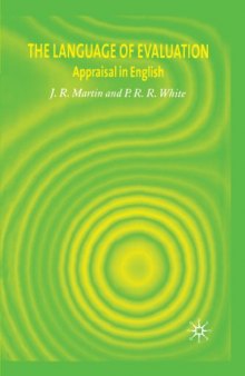 Language of Evaluation: Appraisal in English