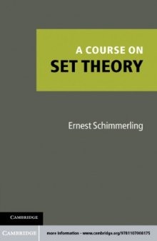 A course on set theory