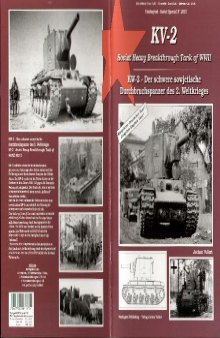 Tankograd Soviet Special No. 2001: KV-2 Soviet Heavy Breakthrough Tank of..