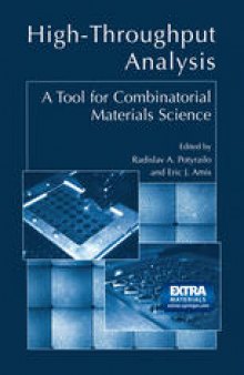 High-Throughput Analysis: A Tool for Combinatorial Materials Science