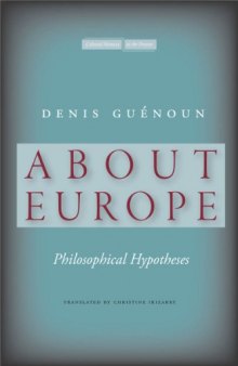 About Europe : philosophical hypotheses