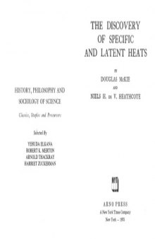 The Discovery of Specific and Latent Heats