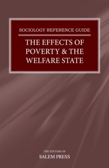 The Effects of Poverty & The Welfare State (Sociology Reference Guide)