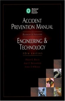 Accident prevention manual for business & industry: engineering & technology  