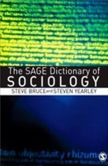 The Sage dictionary of sociology