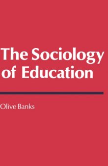 The Sociology of Education
