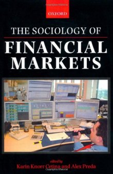 The sociology of financial markets