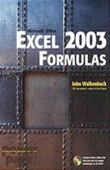 Excel 2003 formulas