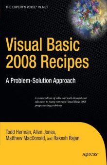 Visual Basic 2008 Recipes A Problem Solution Approach