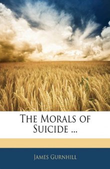 The Morals of Suicide ...