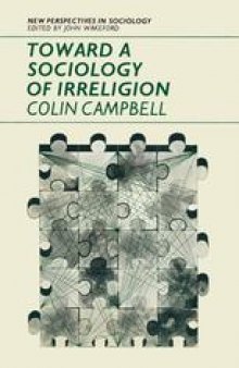 Toward a Sociology of Irreligion