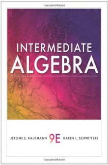 Intermediate Algebra (9th Edition)  