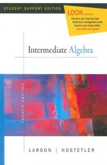 Intermediate Algebra, 4th Edition  
