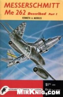 Kookaburra Technical manual. Series 1, no.6: Messerschmitt Me 262..