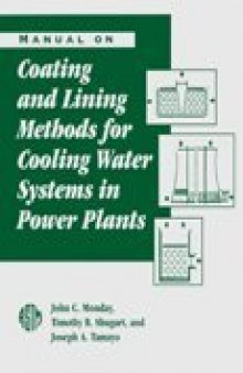 Manual on Coating and Lining Methods for Cooling Water Systems in Power Plants