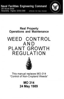 Weed control and plant growth regulation : real property operations and maintenance