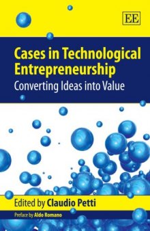 Cases in Technological Entrepreneurship