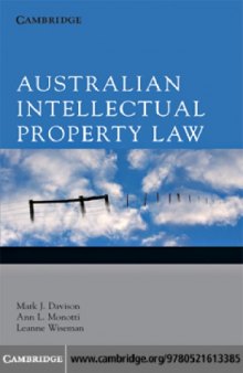 Australian Intellectual Property Law