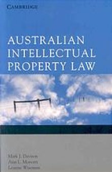 Australian intellectual property law
