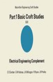 Basic Craft Studies: Electrical Engineering Complement