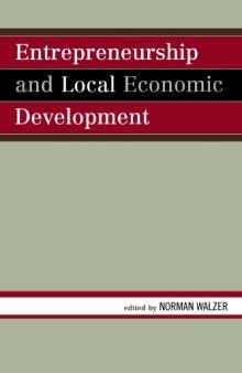 Entrepreneurship and Local Economic Development