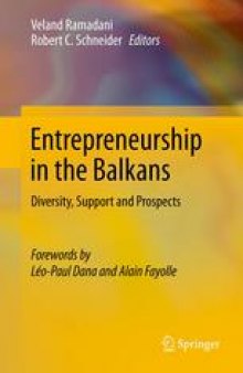 Entrepreneurship in the Balkans: Diversity, Support and Prospects