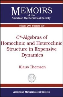 C*-Algebras of Homoclinic and Heteroclinic Structure in Expensive Dynamics