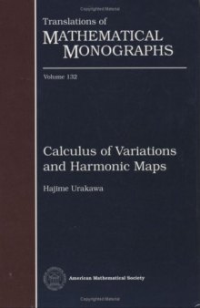 Calculus of Variations and Harmonic Maps (Translations of Mathematical Monographs)