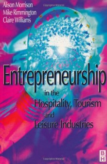 Entrepreneurship in the Hospitality, Tourism and Leisure Industries