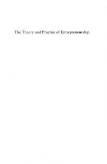 Entrepreneurship theory and practice