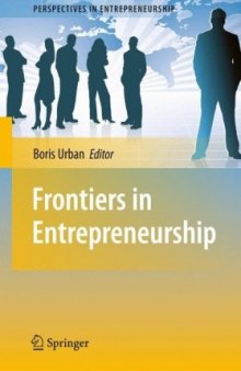 Frontiers in Entrepreneurship