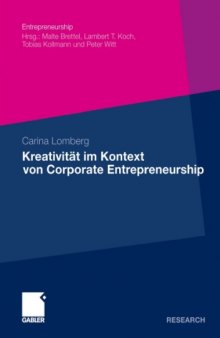 Kreativitat im Kontext des Corporate Entrepreneurship