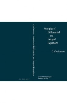 Principles of Differential and Integral Eqns