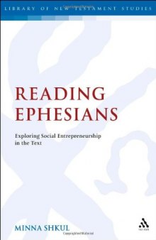 Reading Ephesians: Exploring Social Entrepreneurship in the Text