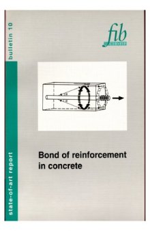 FIB 10:Bond of reinforcement in concrete