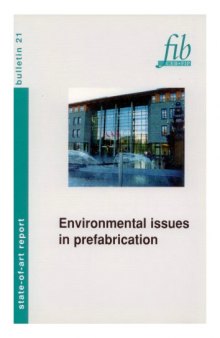 FIB 21: Environmental issues in prefabrication